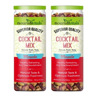 NourishVitals Cocktail Mix, 0.150 kg Masala (Pack of 2)