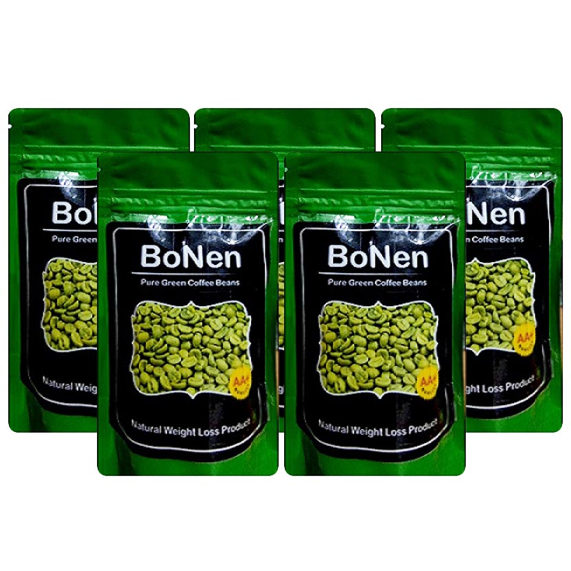 Frijoles Bonen Green Coffee Beans (Pack of 5),  0.100 kg 