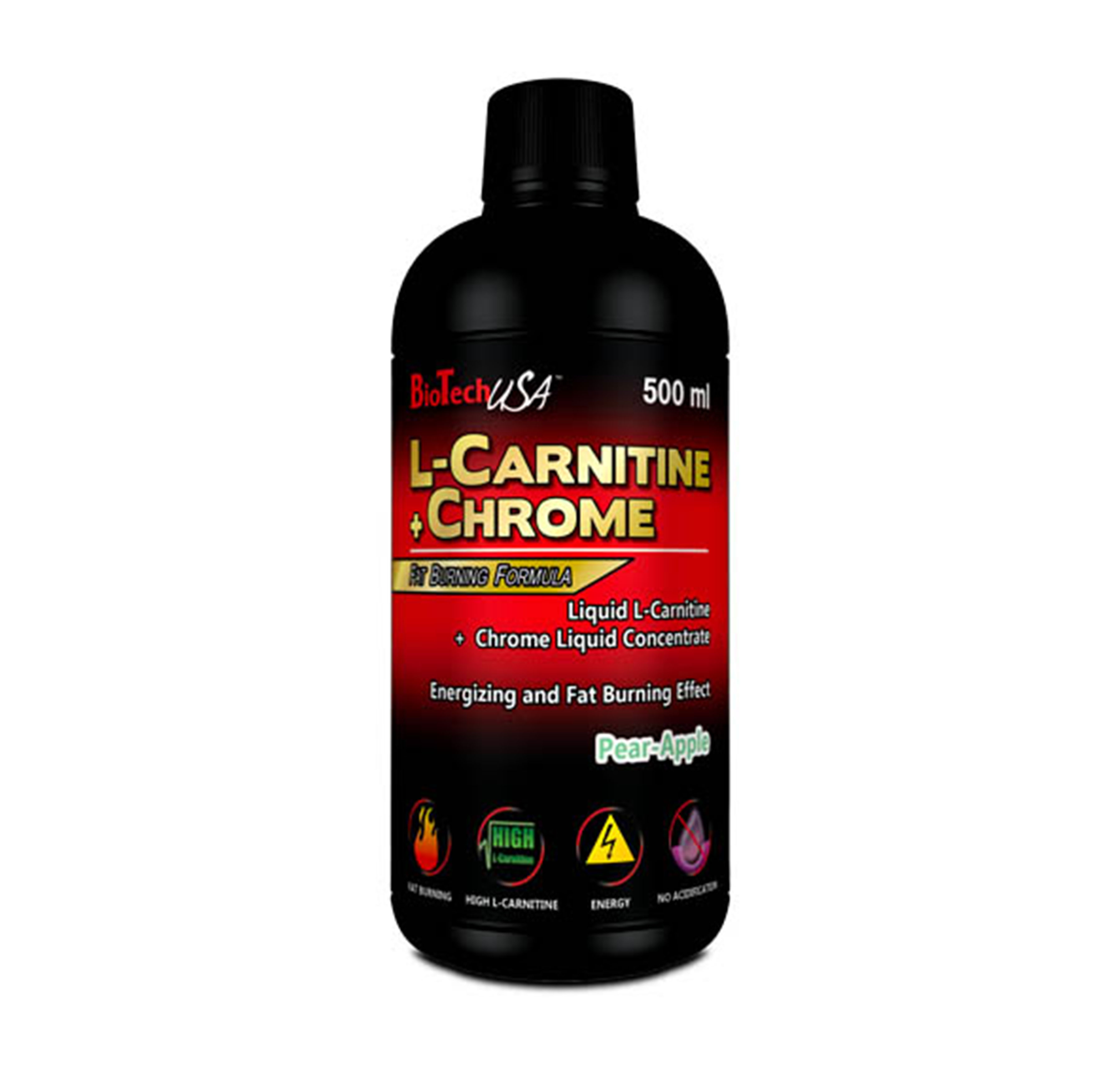 Biotech L-Carnitine + Chrome,  500 ml  Unflavoured 