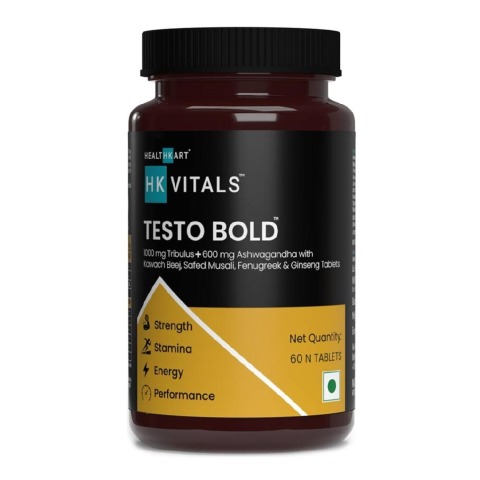 6 - HealthKart HK Vital Testo Bold Plus, 60 tablet(s) Unflavoured