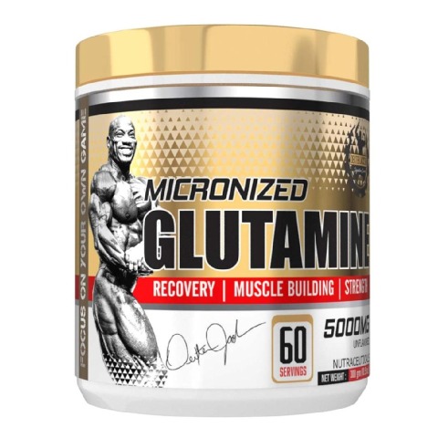 1 - Dexter Jackson Micronized Glutamine,  0.66 lb  Unflavoured 
