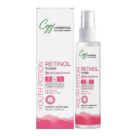 1 - CGG Cosmetics Youth Portion Retinol Toner, 100 ml Normal to All Skin Type