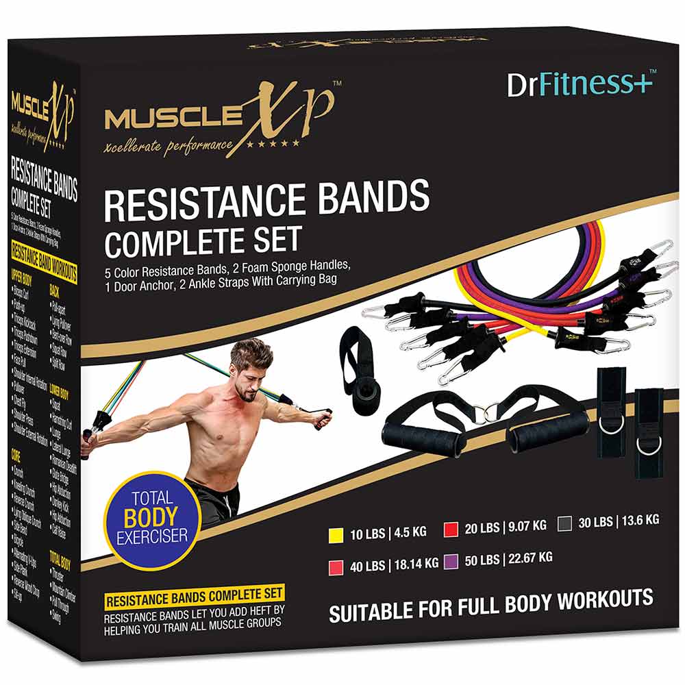Resistance Band Complete Set at Best Price in India