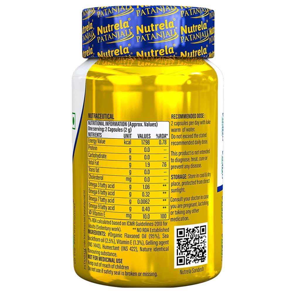 2 - Patanjali Omega 3 6 7 9,  60 capsules 