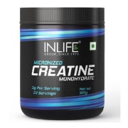 INLIFE Micronized Creatine Monohydrate- Unflavoured 0.22 lb