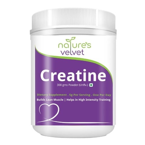 Natures Velvet 100 % Pure Creatine, Unflavoured 0.3 kg Natures Velvet 100 % Pure Creatine, Unflavoured 0.3 kg