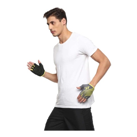 1 - Nivia Taipen Sports Gloves,  Grey/Black  Medium 