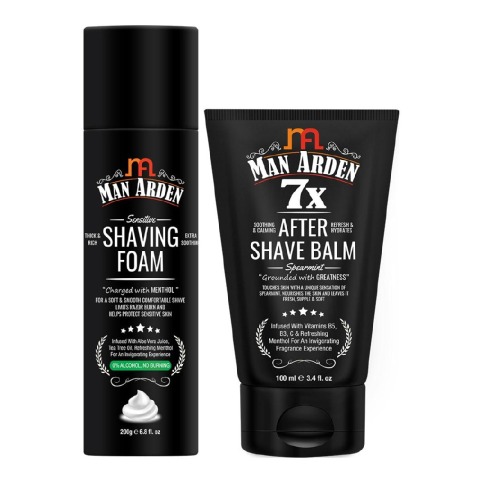 Man Arden After Shave Balm & Shaving Foam Combo,  2 Piece(s)/Pack  Spearmint 