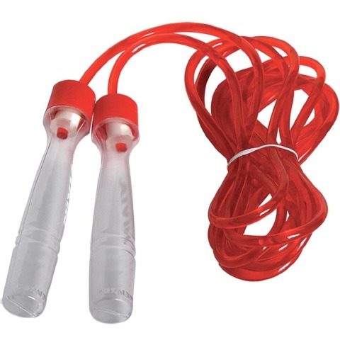 Nivia Jump Rope without Weight,  Red  Free Size 