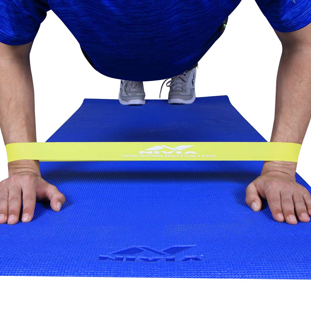 5 - Nivia Lateral Resistance Band 2.0,  Yellow  Level 1 (Light) 