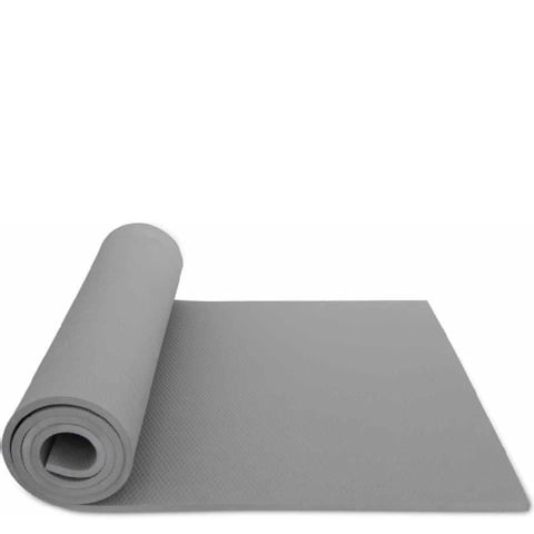 6 - Nivia Yoga Mat Anti Skid,  Grey  4mm 