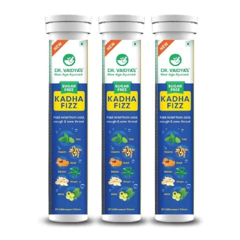 1 - Dr. Vaidya's Kadha Fizz (Pack of 3),  20 tablet(s) 