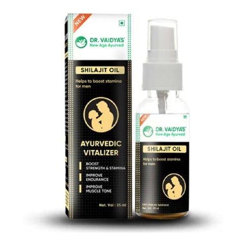 1 - Dr. Vaidya's Shilajit Oil,  25 ml 