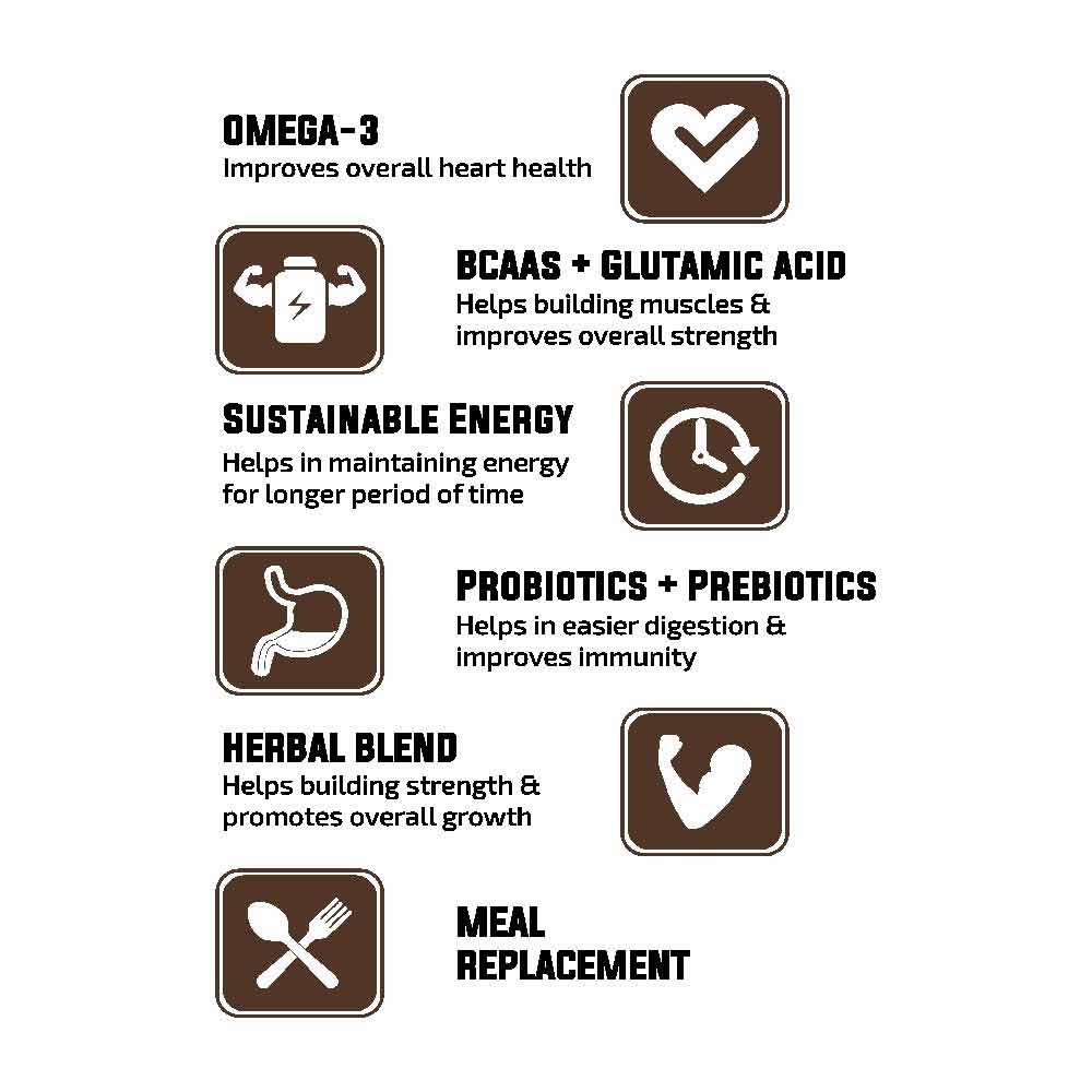 5 - HealthXP Protein Bars (18g Protein),  6 bar(s)  Chocolate Fudge 