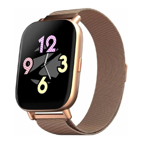 1 - Zebronics Zeb-FIT5220CH Smart Fitness Watch,  Metallic Gold  4.4 cm 
