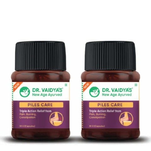 1 - Dr. Vaidya's Piles Care (Pack of 2), 30 tablet(s)