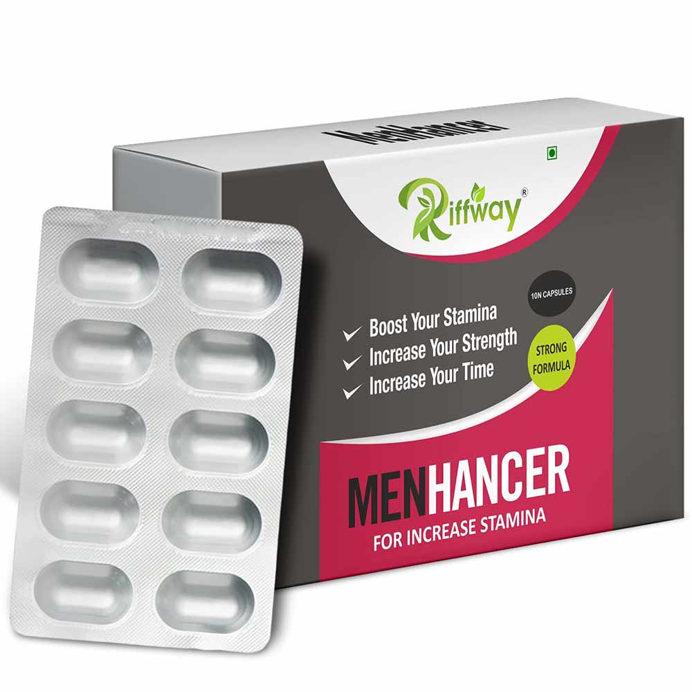 1 - Riffway Men Hancer,  10 capsules 