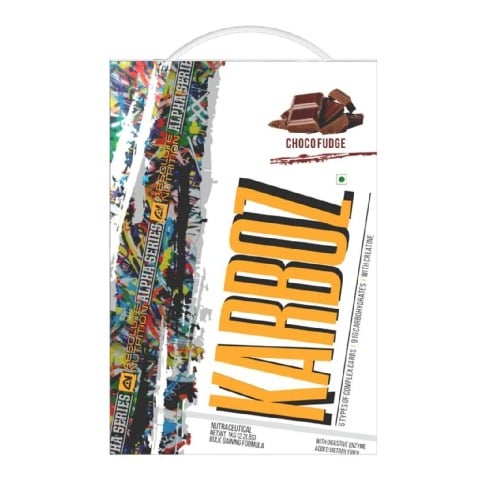 1 - Absolute Nutrition Alpha Karboz,  2.2 lb  Choco Fudge 