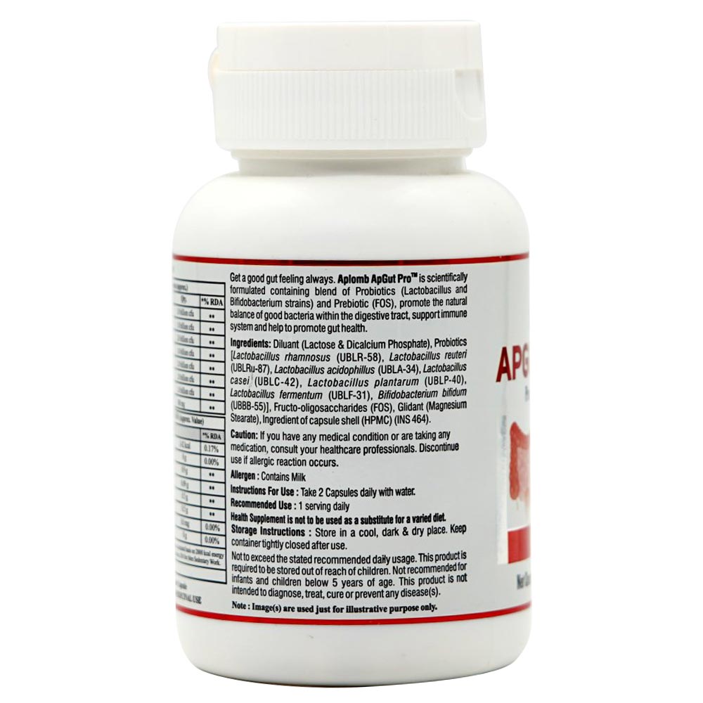 2 - Aplomb ApGut Pro,  60 capsules  Unflavoured 