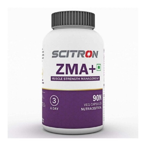1 - Scitron ZMA+,  90 veggie capsule(s)  Unflavoured 