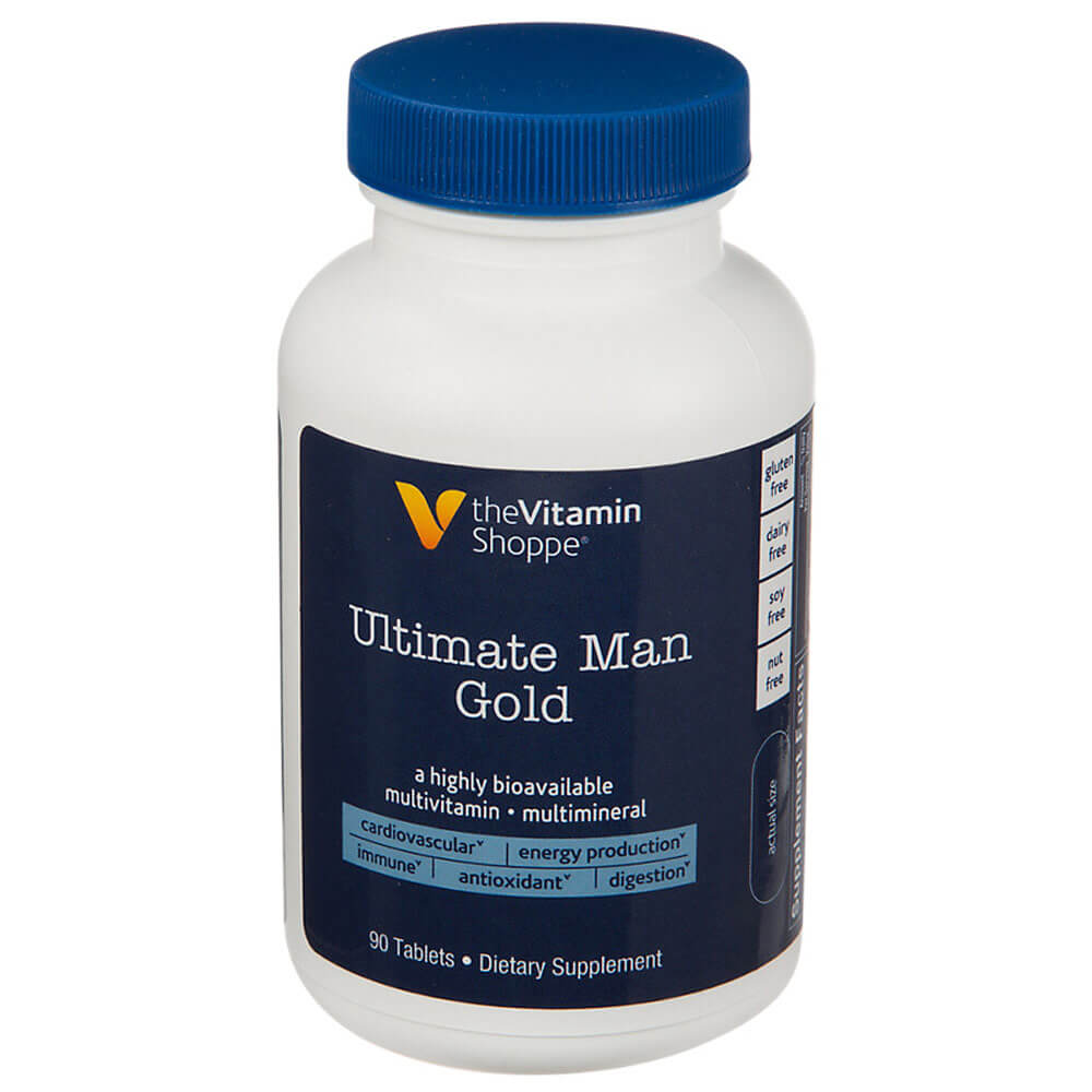 The Vitamin Shoppe Ultimate Man Gold Multivitamins, 90 tablet(s