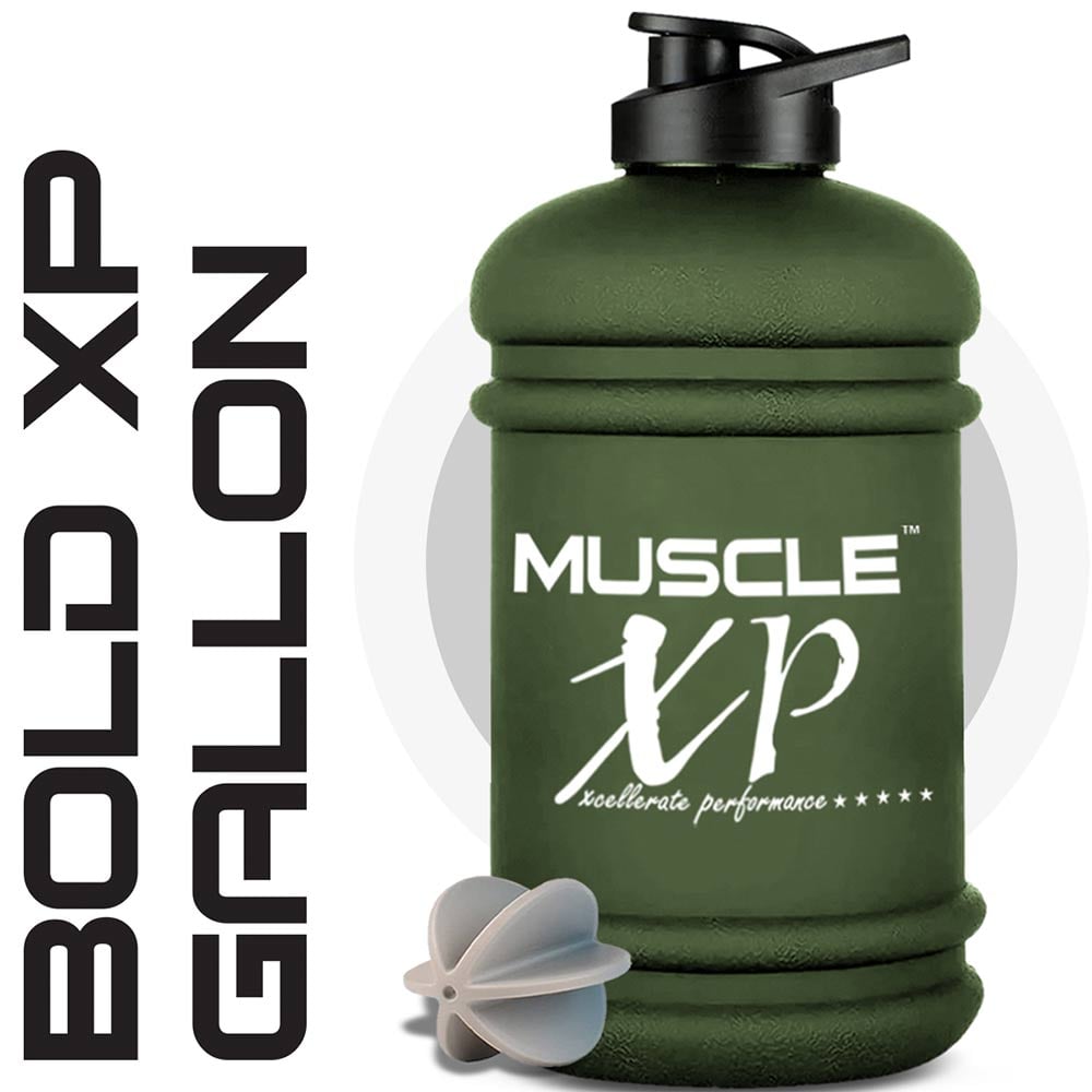 5 - MuscleXP BoldXP Gallon Water Bottle,  Military Green  2.2 L 