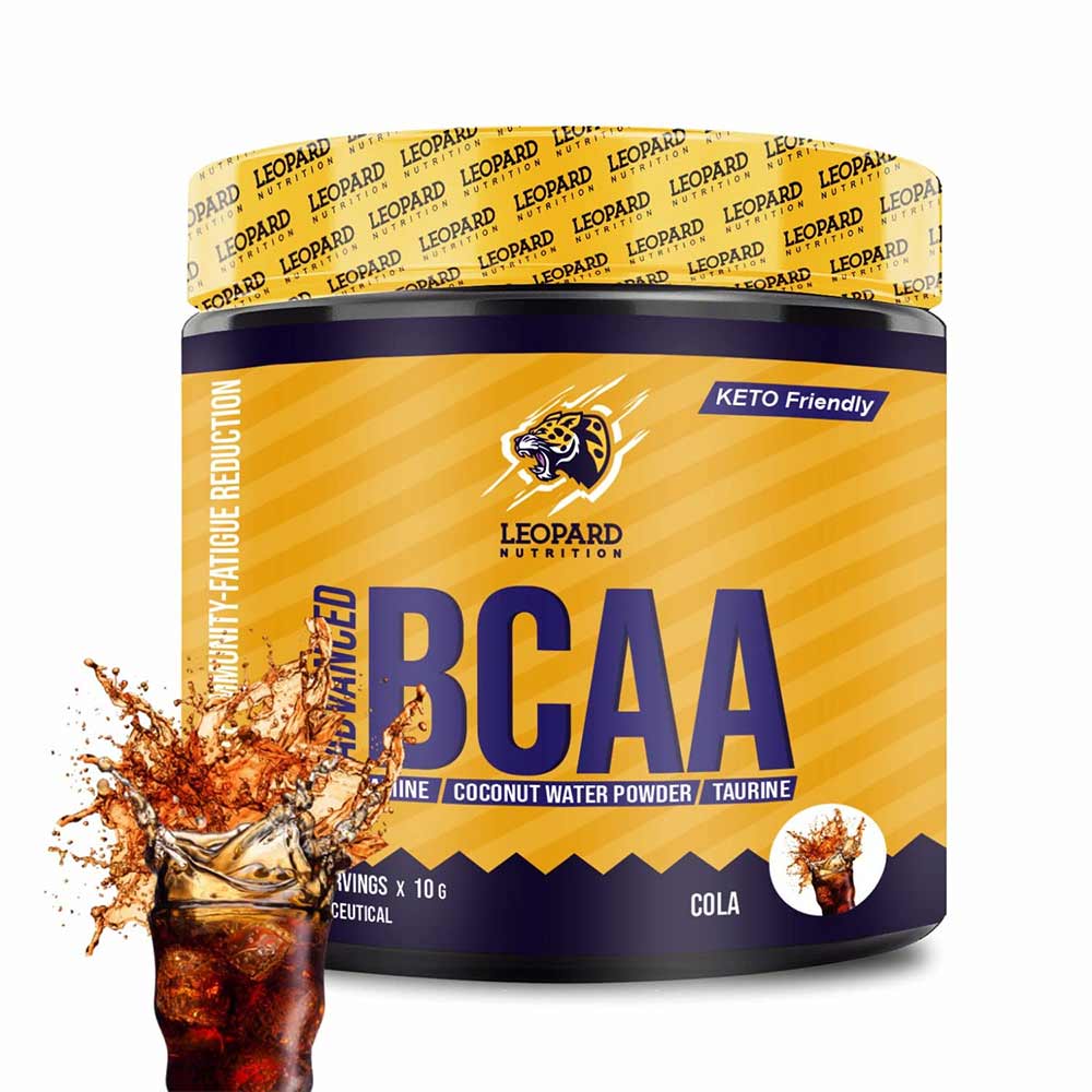 2 - Leopard Nutrition Advanced BCAA,  0.55 lb  25 Servings  Cola 
