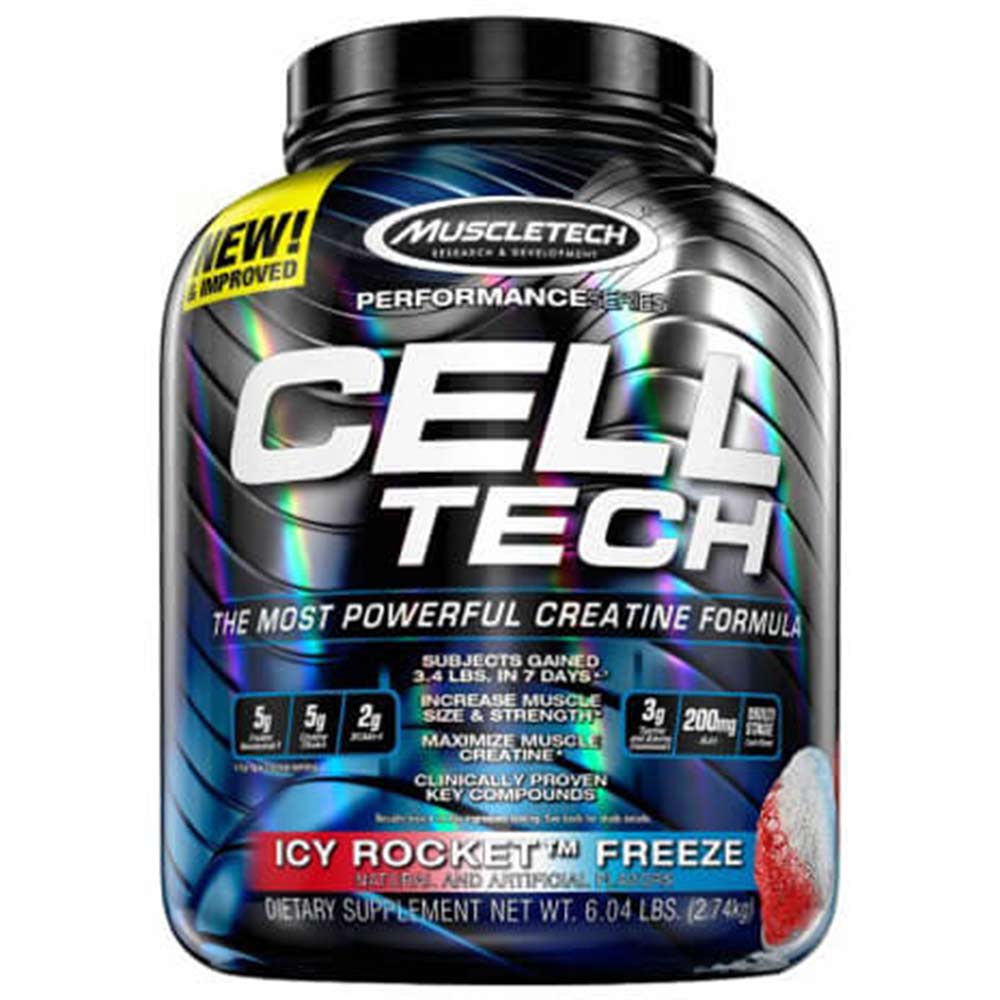MuscleTech CellTech Performance Series,  Icy Rocket Freeze  6.04 lb 