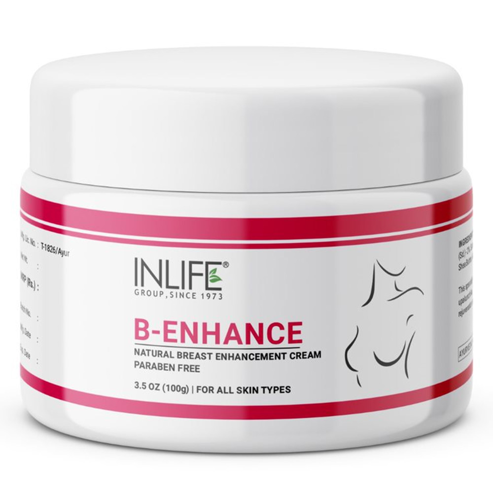 1 - INLIFE Breast Enhancement Cream,  100 g  B Enhance 