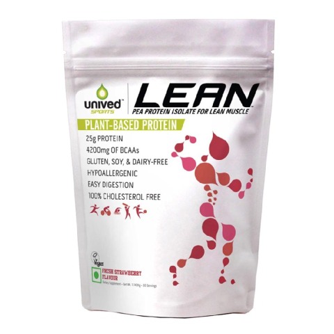 Unived Lean Pea Protein Isolate,  2.51 lb  Fresh Strawberry 
