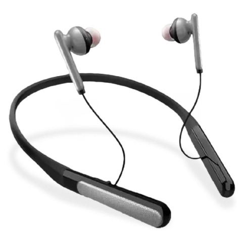 1 - TecSox Tecband Thunder Wireless Neckband,  Black & Grey 