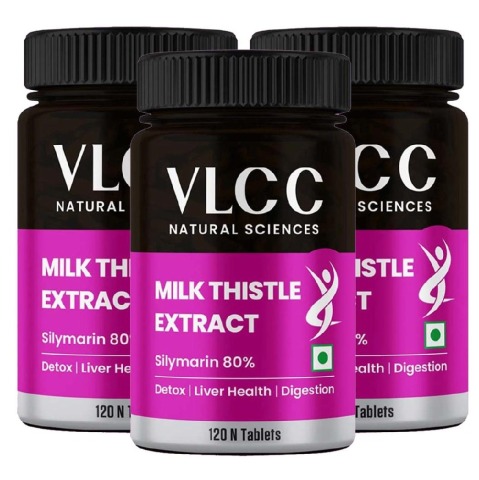 1 - VLCC Natural Sciences Milk Thistle Extract (Pack of 3), 120 tablet(s)