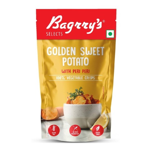 1 - Bagrrys Golden Sweet Potato, Peri Peri 60 g