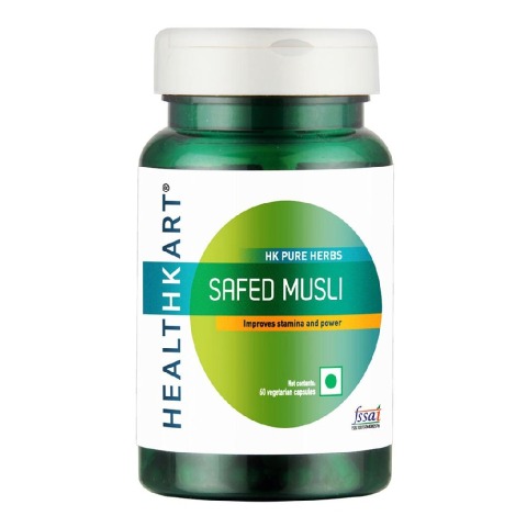 HealthKart Safed Musli, 60 capsules