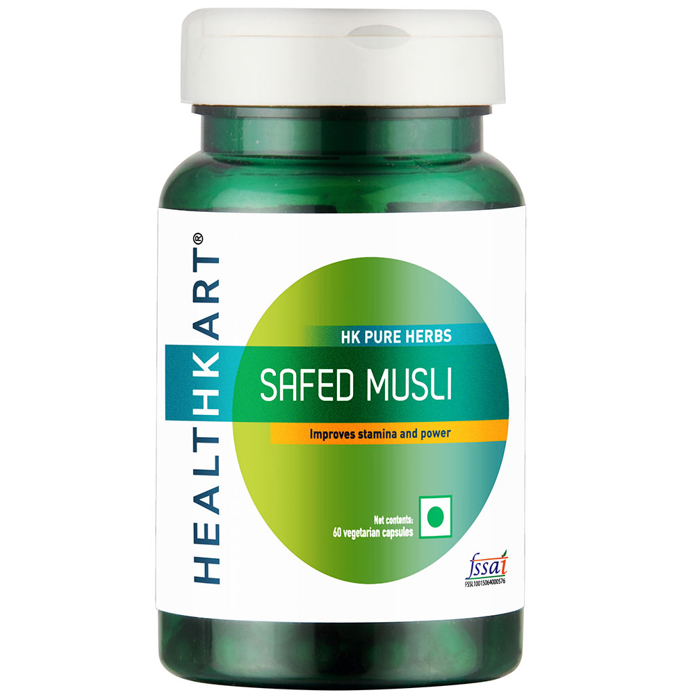 HealthKart Safed Musli,  60 capsules 