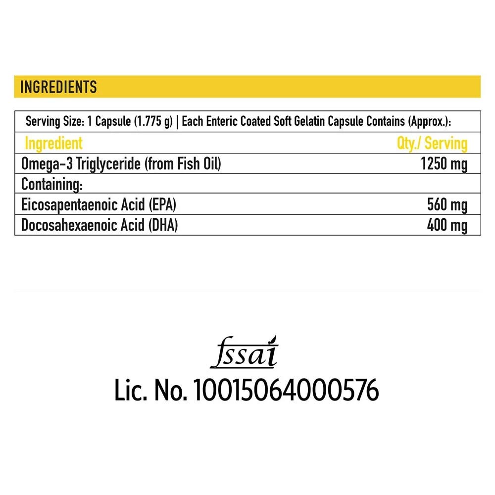TrueBasics Fish Oil & T Boost 60 Tablets Combo