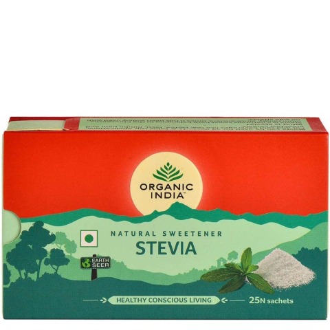 Organic India Stevia,  25 Piece(s)/Pack 