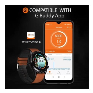 Gionee Ufit Smartwatch, Brown at Best Price in India https