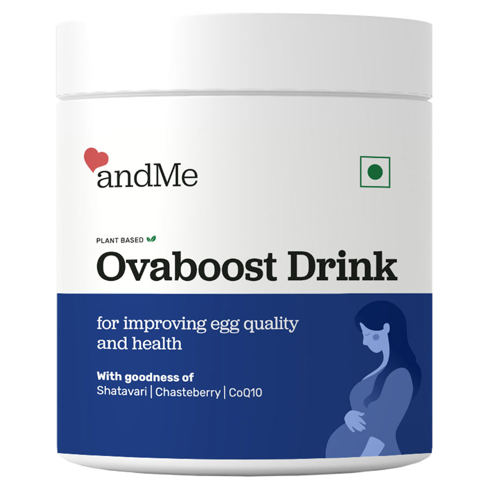 1 - andMe Ovaboost Drink Strawberry,  250 g 