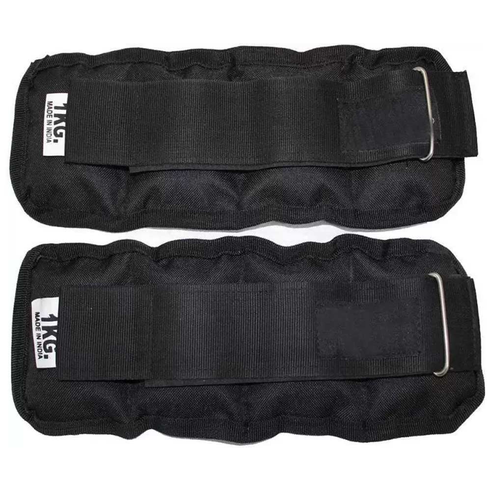 1 - Arrowmax Adjustable Ankle and Wrist Weight,  Black  1 kg 