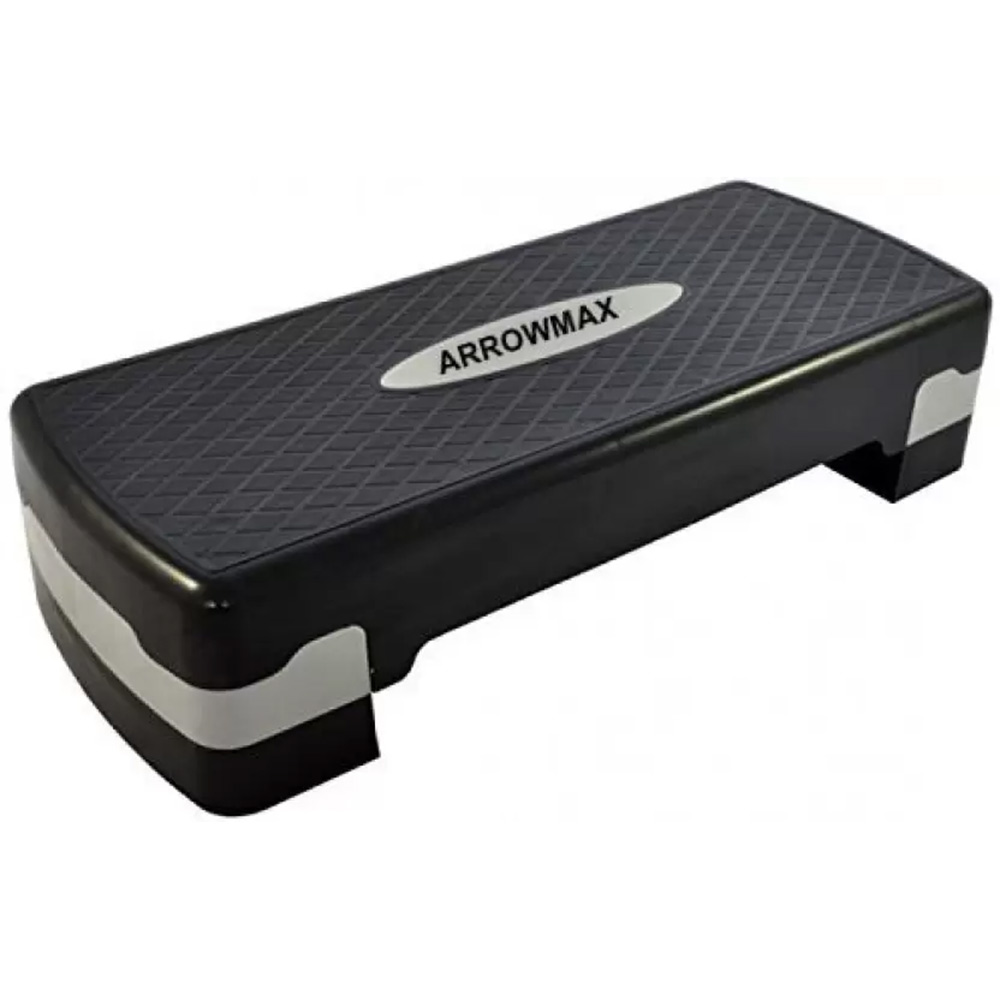1 - Arrowmax Aerobic Stepper,  Black  6 inch 