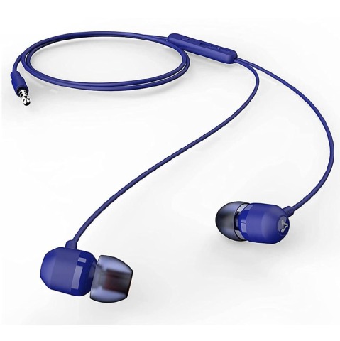 1 - Syska HE910 Wired Earphones, Blue
