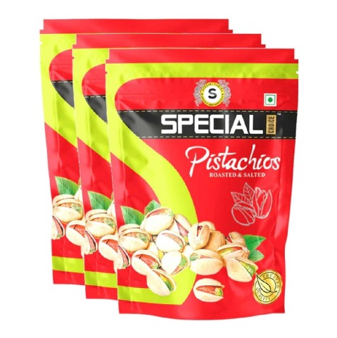 1 - Special Choice Pistachio, Roasted & Salted Iranian (Pack of 3) 250 g