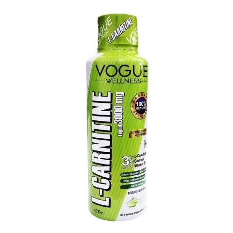 1 - Vogue Wellness L-Carnitine, 475 ml Green Mango