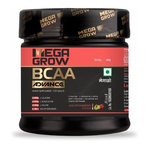 1 - Megagrow BCAA Advance,  0.88 lb  29 Servings  Kiwi Strawberry 