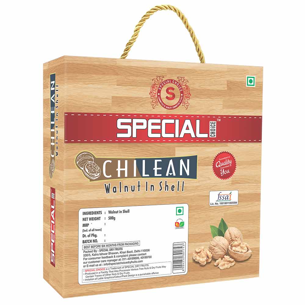 2 - Special Choice Chilean Walnut in Shell,  500 g  Tohfa 