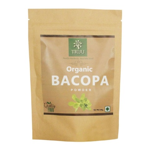 Truu Organic Bacopa Powder,  0.100 kg 
