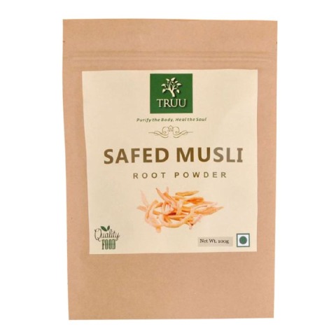 Truu Safed Musli Root Powder,  0.1 kg 