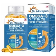 Dr. Morepen Omega-3 Deep Sea Fish Oil Triple Strength- 60 softgels