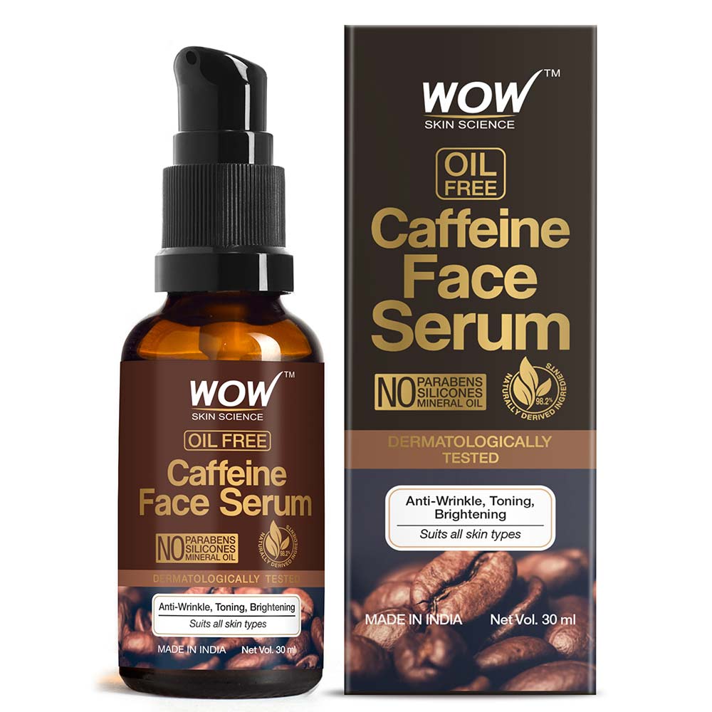 3 - WOW Skin Science Caffeine Face Serum,  30 ml  Oil Free 